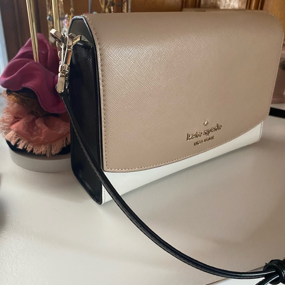 Perry Colorblock Leather Crossbody